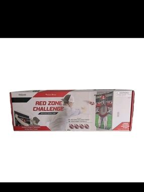 GoSports Red Zone Challenge Game Door Frame Tension Rod 4 Inflatable Balls Pump